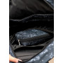 Женский рюкзак Sambag Brix PJT  чорний тканевий принт 
