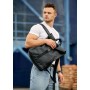 Мужской рюкзак ролл Sambag RollTop LZT чорний