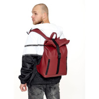 Чоловічий рюкзак ролл Sambag  RollTop LZT бордо