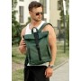 Мужской рюкзак ролл Sambag  RollTop LZT зеленый