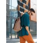 Мужской рюкзак ролл Sambag RollTop LSH Коричневый тканевый