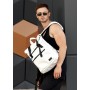Мужской рюкзак ролл Sambag  RollTop LTT белый