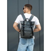 Мужской рюкзак ролл Sambag  RollTop LTT серый