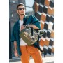 Мужской рюкзак ролл Sambag  RollTop Zard хаки с пиксельным камуфляжем 