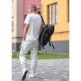 Мужской рюкзак ролл Sambag унисекс RollTop Milton черный с клапаном