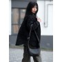 Женская сумка Sambag HOBO M черная