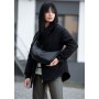 Женская сумка Sambag HOBO M черная