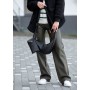 Женская сумка Sambag HOBO M черная