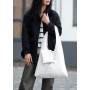 Женская сумка Sambag хобо M белая