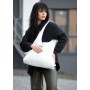 Женская сумка Sambag хобо M белая