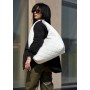 Женская сумка Sambag хобо l белая