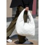 Женская сумка Sambag хобо l белая