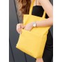 Сумка Sambag Shopper TotSEN желтая
