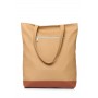 Женская сумка Sambag Шоппер Tote  бежевая с клапаном 