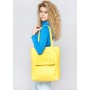 Женская сумка Sambag Шоппер Tote желтая