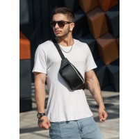 Сумка на пояс бананка Sambag Tirso черная