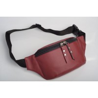 Сумка на пояс бананка Sambag Tirso MTH бордо