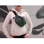 Сумка на пояс бананка Sambag Tirso MTH зеленая