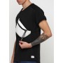Сумка на пояс бананка Sambag Tirso MSHm белая с лентой