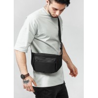Поясная сумка Sambag Tirso  LCH черная тканевая