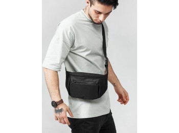 Поясная сумка Sambag Tirso  LCH черная тканевая