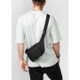 Поясная сумка Sambag Tirso  LCH черная тканевая