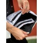 Женская тканевая сумка с екокожей Sambag Tirso Max белая