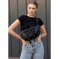 Большая женская бананка Sambag DynamicDart черная