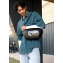 Большая черная мужская поясная сумка бананка Sambag DynamicDart черная