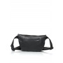 Женская поясная сумка бананка Sambag Tirso Max черная