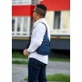 Мужская сумка через плечо слинг Sambag Brooklyn 0SH темно-синий
