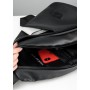 Cумка через плечо слинг Sambag Brooklyn MTO Черный с перфорацией