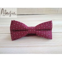 Червоний метелик з блакитним візерунком