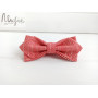 Красная шерстяная галстук бабочка вкрапления ручной работы Major Style