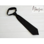 Дитячий галстук чорний горошок ручної роботи Major Style