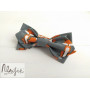 Метелик краватка дитяча сірі лисиці ручної роботи Major Style