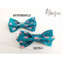Краватка метелик для дівчинки фламінго ручної роботи Major Style