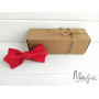 Красная галстук-бабочка детская звезды ручной работы Major Style