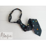 Дитячий галстук космос чорний ручної роботи Major Style