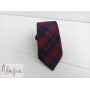 Краватка для хлопчика червоно-синя клітка ручной работы