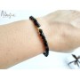 Браслет жіночий Major Style обсидіан ручної роботи Major Style