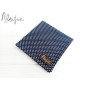 Темно-синій платок Паше в горошок ручної роботи Major Style