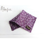 Фиолетовый нагрудный платок в цветочек ручной работы Major Style