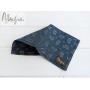 Зеленый платок Паше шелковый Пейсли ручной работы  Major Style