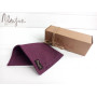 Фиолетовый платок Паше в горошек ручной работы Major Style