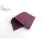 Фиолетовый платок Паше в горошек ручной работы Major Style