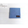 Голубой нагрудный платок Паше в горошек ручной работы Major Style