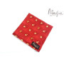 Шовковий платок Паше червоний візерунок ручної роботи Major Style