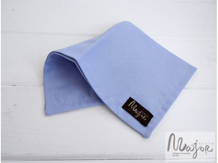 Паше платок блакитний ручної роботи Major Style