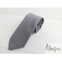 Серый галстук в горошек ручной работы Major Style